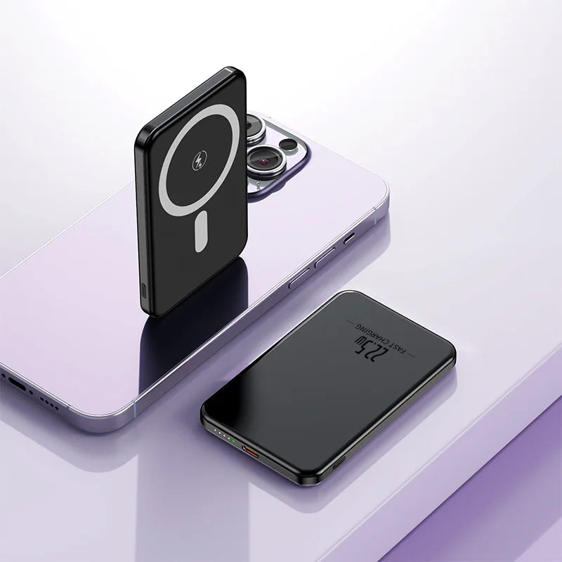 20W Ultra Dünne Magnetische Powerbank