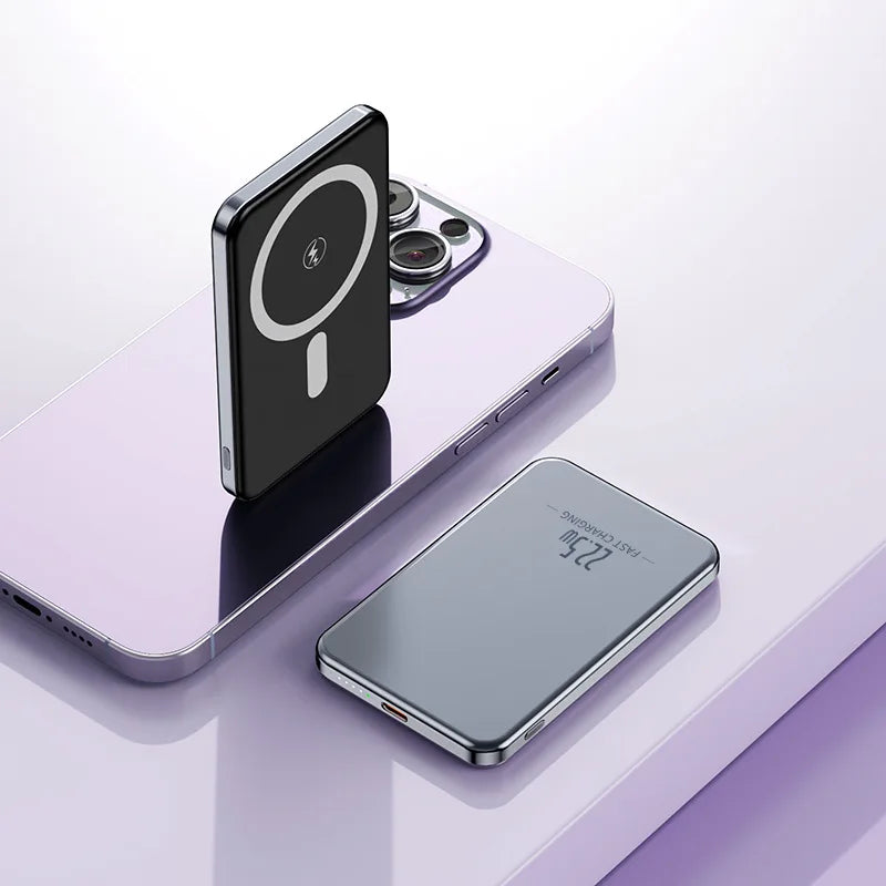 20W Ultra Dünne Magnetische Powerbank
