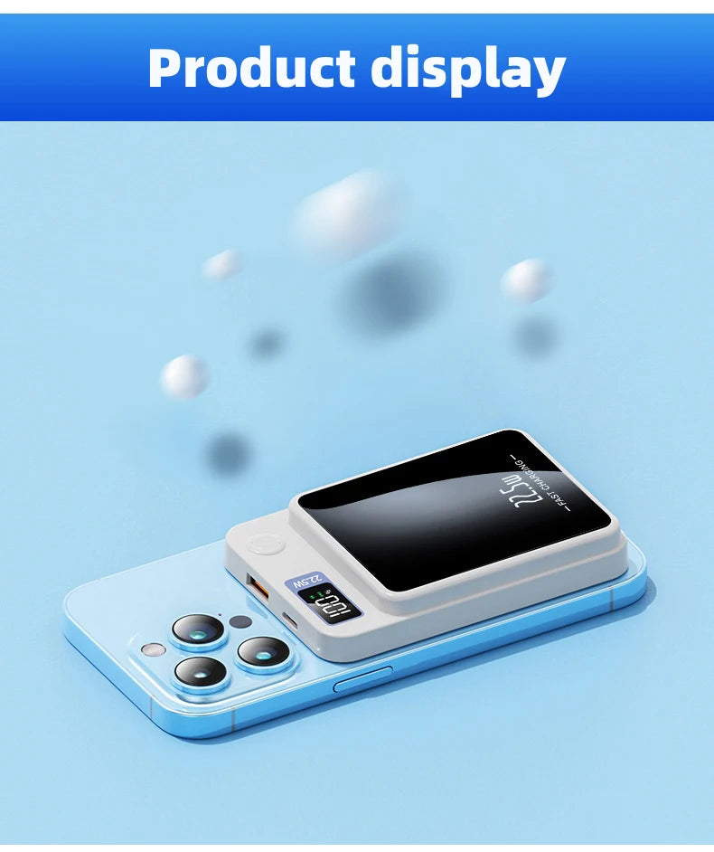 Mini 10000mAh Magnetische Kabellose Powerbank