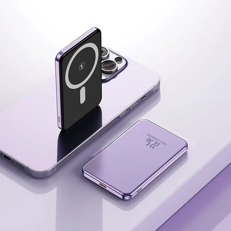 20W Ultra Dünne Magnetische Powerbank