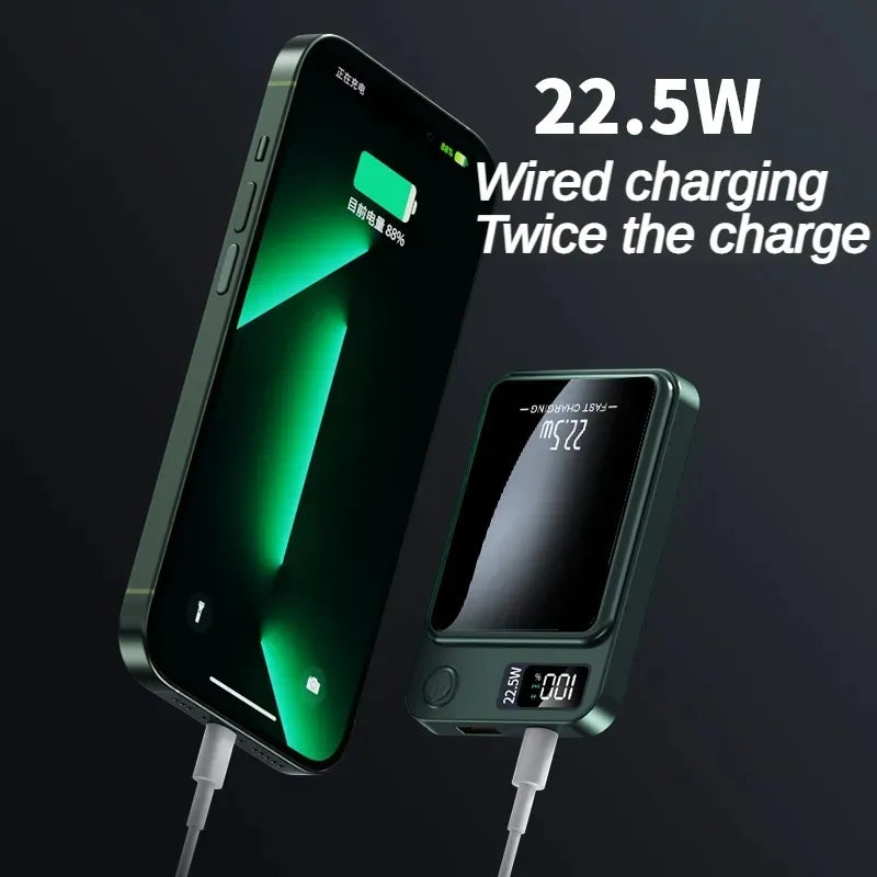 Magnetische Powerbank 10000mAh 15W Wireless Fast Charge
