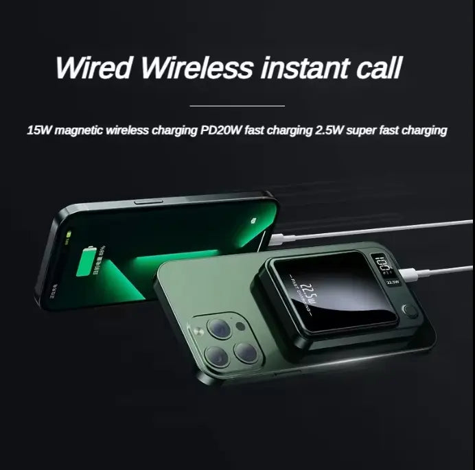 Mini 10000mAh Magnetische Kabellose Powerbank