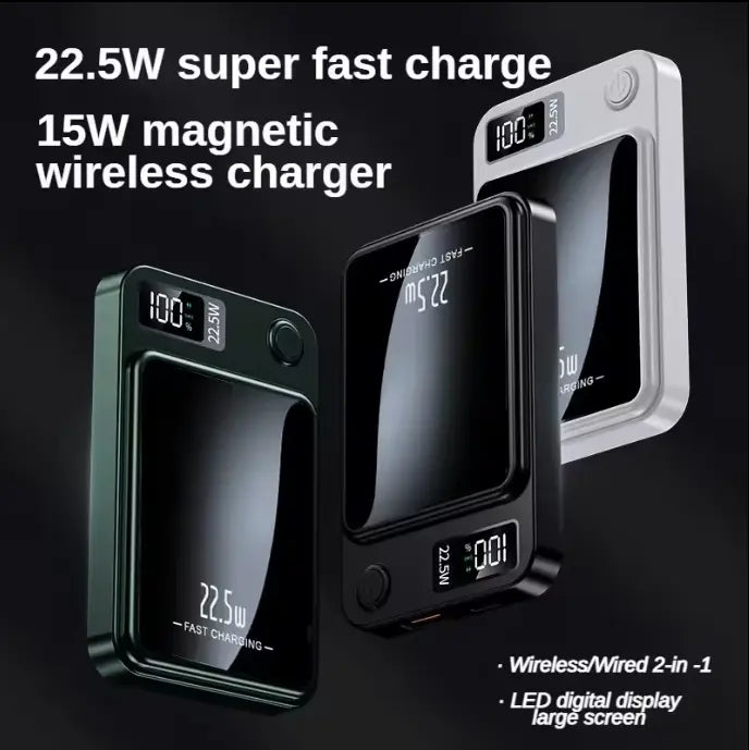 Mini 10000mAh Magnetische Kabellose Powerbank